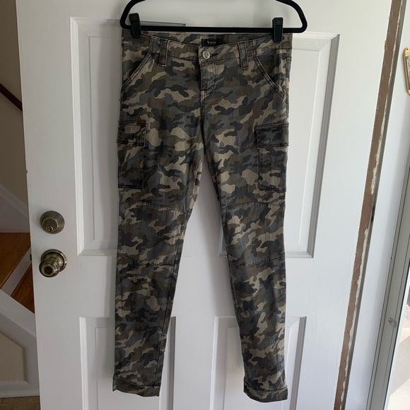 St Blue Denim - St Blue Camo Cargo Jeans